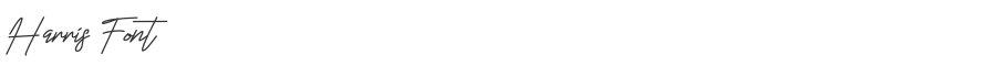 Harris Font