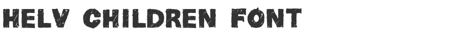 Helv Children Font
