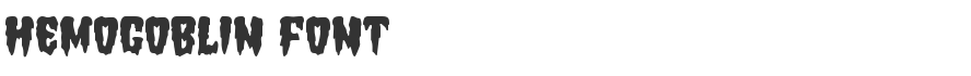 Hemogoblin Font