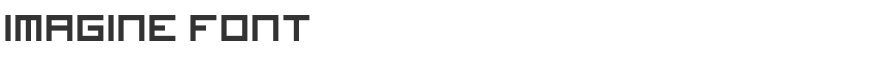 Imagine Font