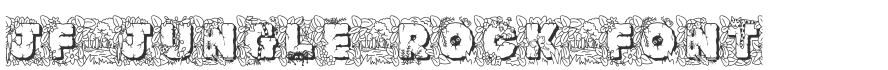 JF Jungle Rock Font