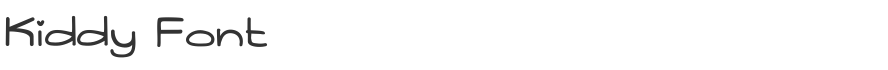 Kiddy Font
