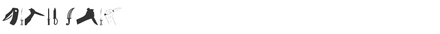 Knife Font