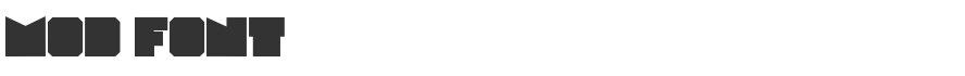 Mod Font