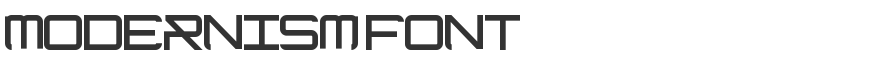 Modernism Font