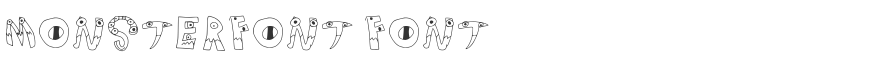 Monsterfont Font