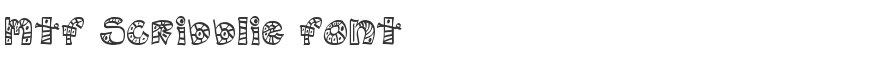 MTF Scribblie Font