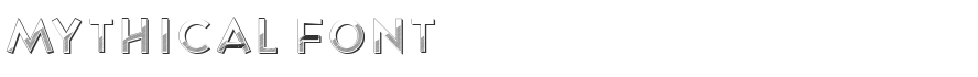 Mythical Font