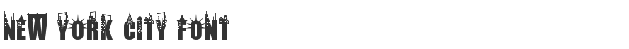 New York City Font