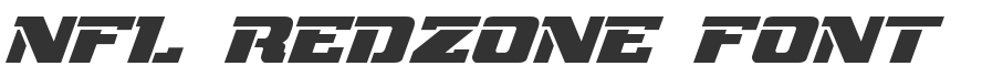 NFL RedZone Font
