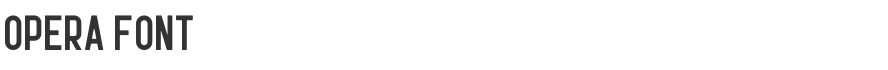 Opera Font