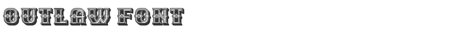 Outlaw Font