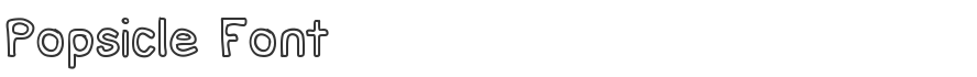 Popsicle Font