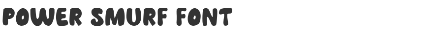 Power Smurf Font