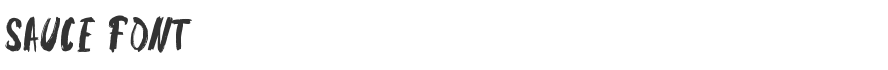 Sauce Font