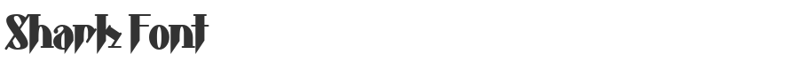 Shark Font