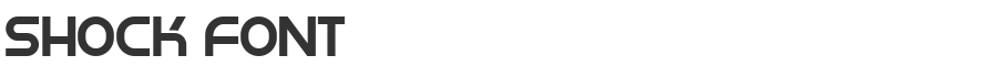 Shock Font