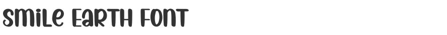 Smile Earth Font