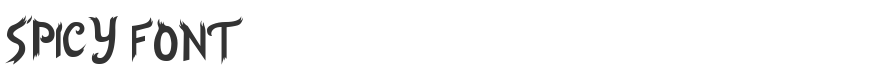 Spicy Font
