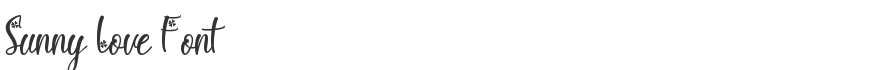 Sunny Love Font