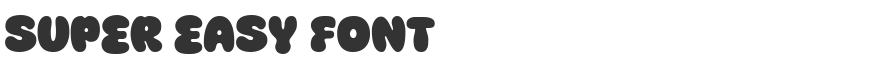 Super Easy Font