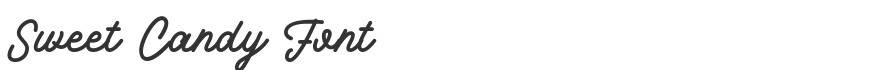 Sweet Candy Font