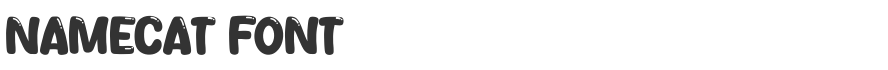 Namecat Font
