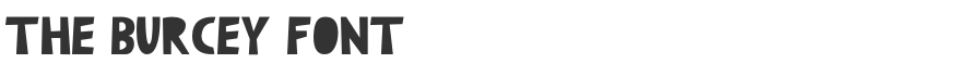 The Burcey Font