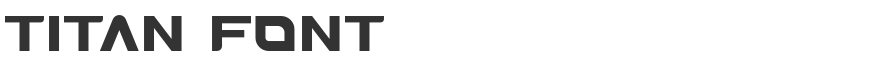 Titan Font