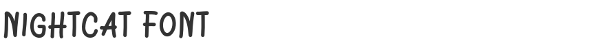 Nightcat Font