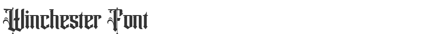 Winchester Font