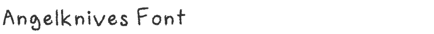 Angelknives Font