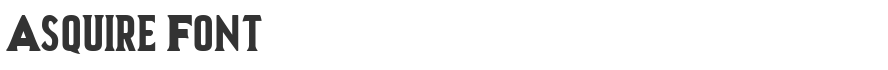 Asquire Font