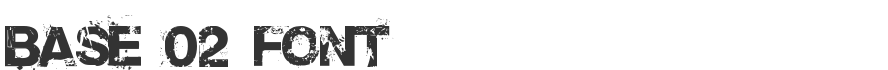 Base 02 Font