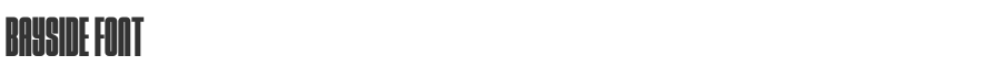Bayside Font