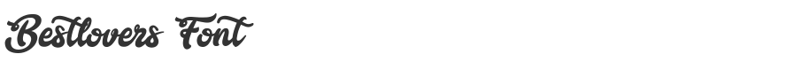 Bestlovers Font