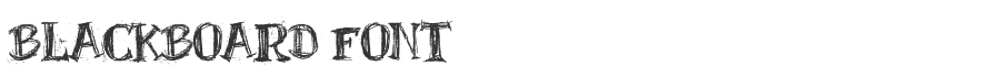 BlackBoard Font