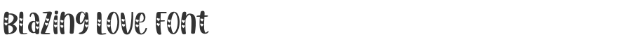 Blazing Love Font