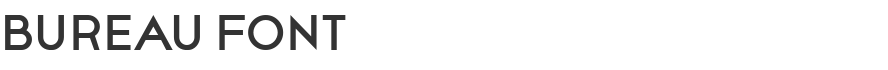 Bureau Font