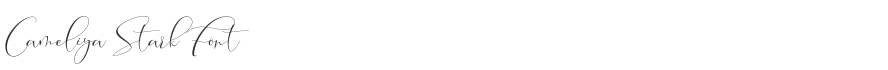 Cameliya Stark Font