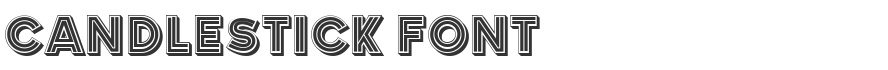 Candlestick Font