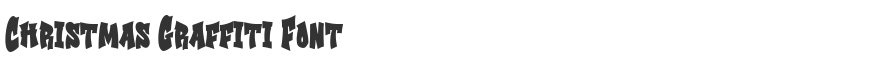 Christmas Graffiti Font