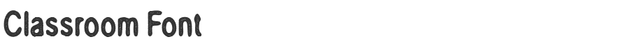 Classroom Font