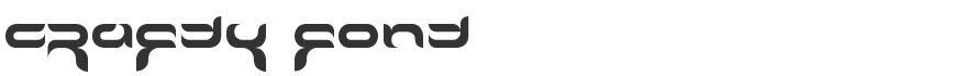 Crafty Font