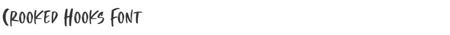 Crooked Hooks Font