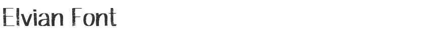 Elvian Font
