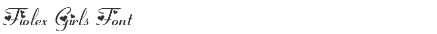 Fiolex Girls Font