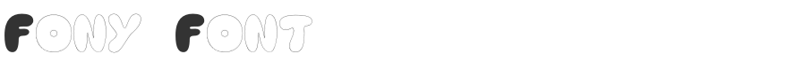 Fony Font