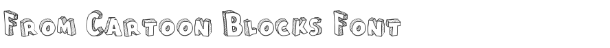 From Cartoon Blocks Font