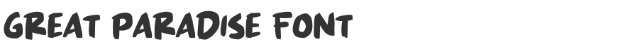 Great Paradise Font